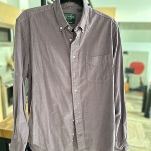Gitman Bros. Vintage Corduroy Shirt Size L